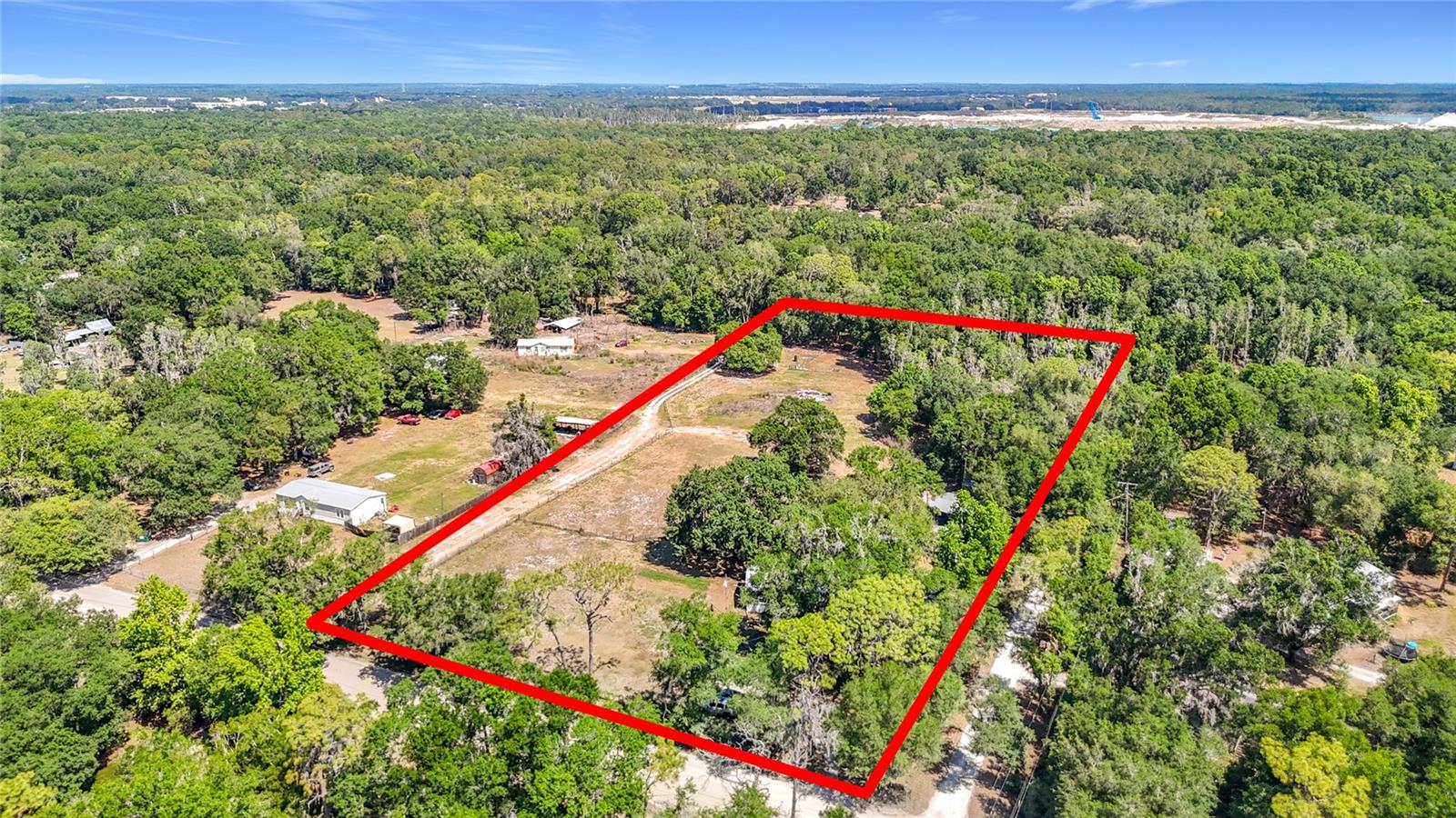 5 Acre Homestead Property in Zephyrhills FL | RV Parking + Pole Barn | Coldwell Banker AquaTerra