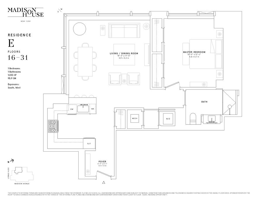 15 East 30th Street Unit: 17E