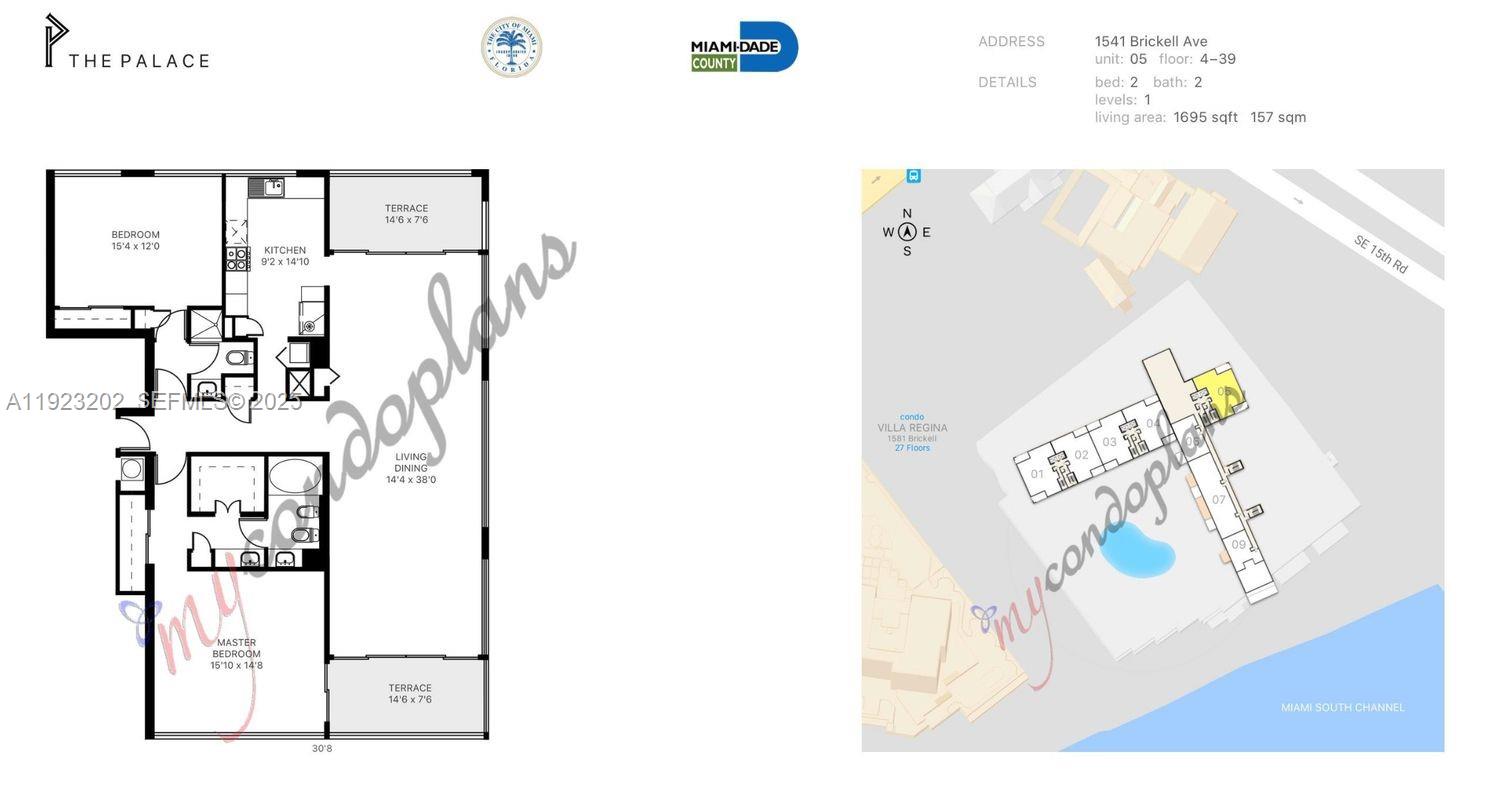 1541 Brickell Ave # C2705