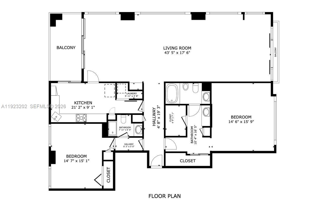 1541 Brickell Ave # C2705