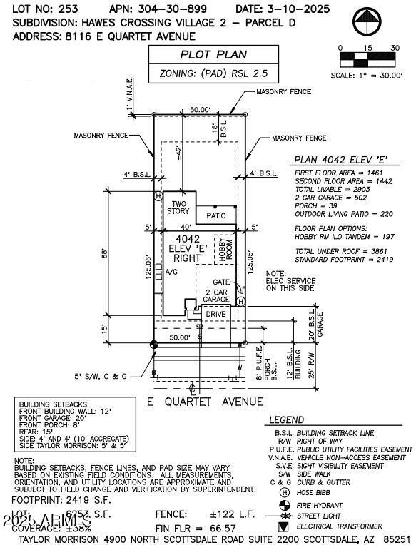 8116 E QUARTET Avenue, Mesa