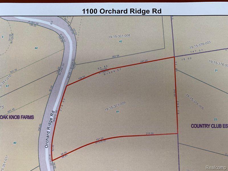 1100 Orchard Ridge Road