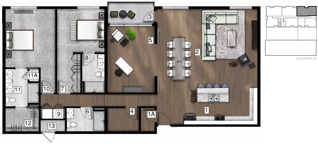 300 S Clinton St Unit: 706