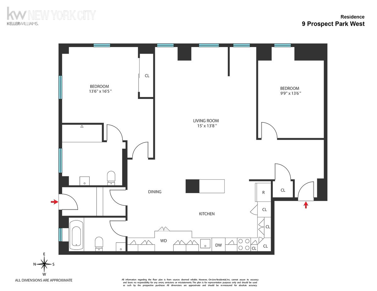 9 Prospect Park W 1A