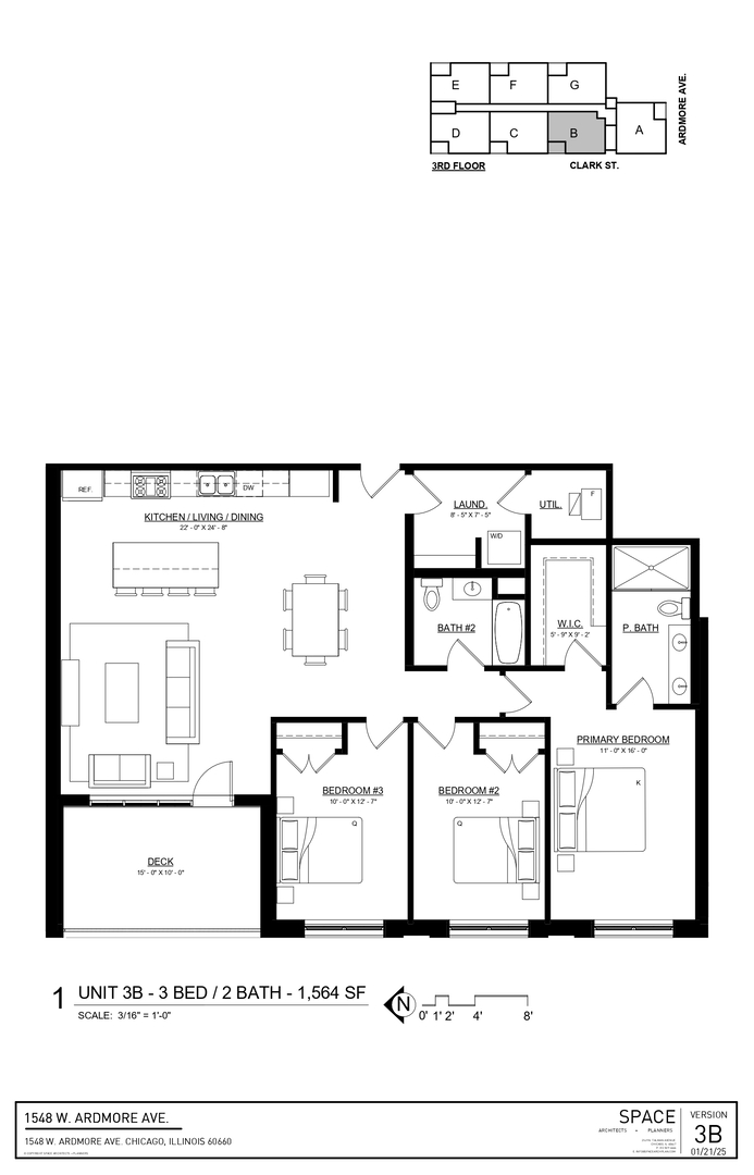 1548 W Ardmore Avenue Unit: 3B