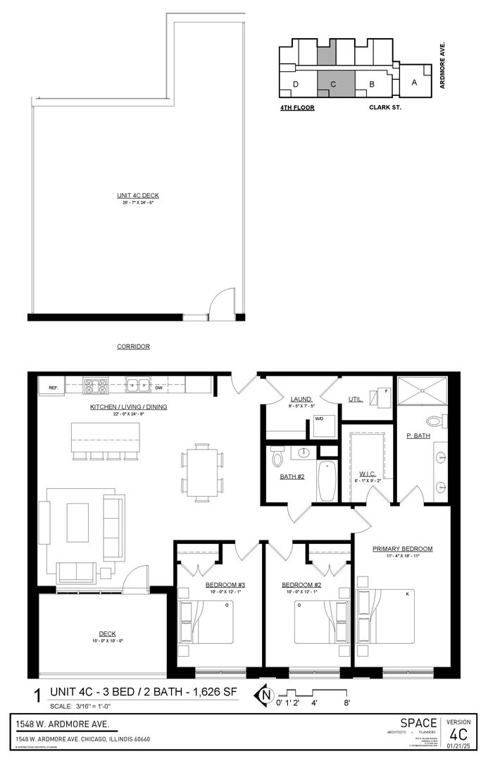 1548 W Ardmore Avenue Unit: 4C