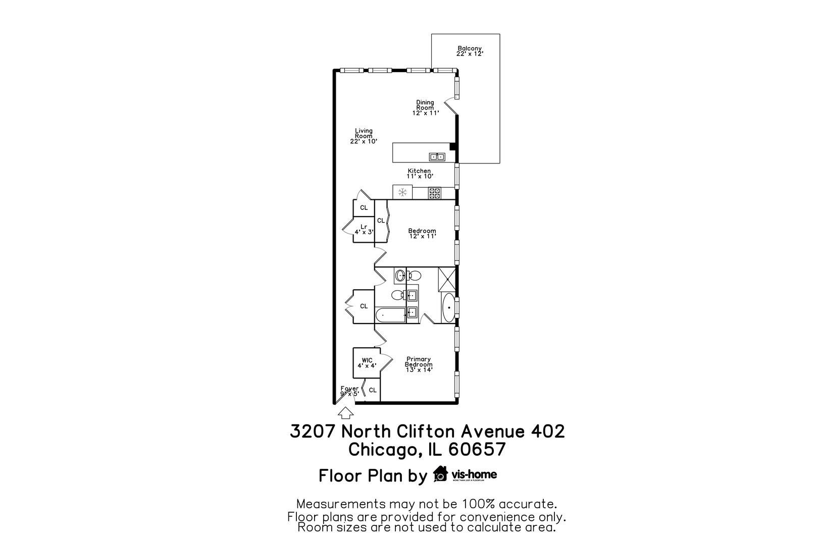 3207 N Clifton Avenue Unit: 402