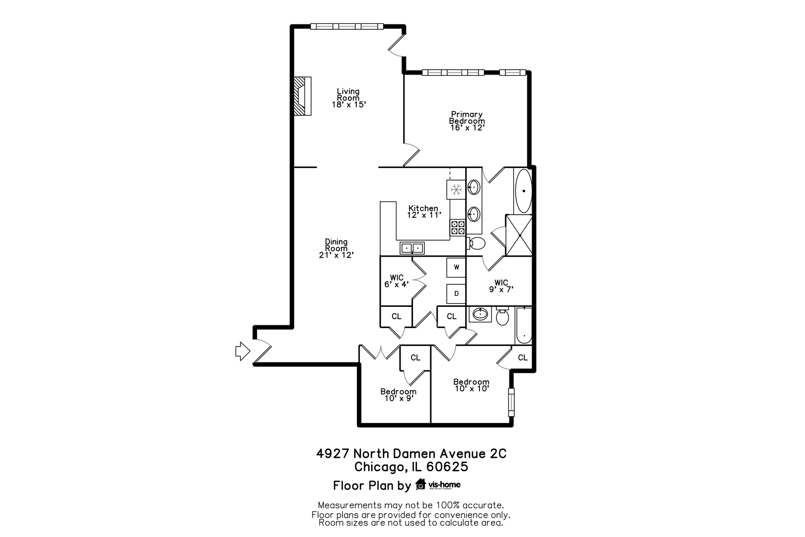 4927 N Damen Avenue Unit: 2C