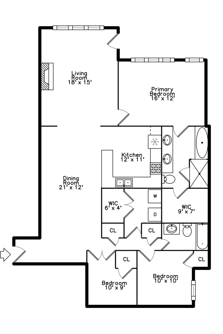 4927 N Damen Avenue Unit: 2C