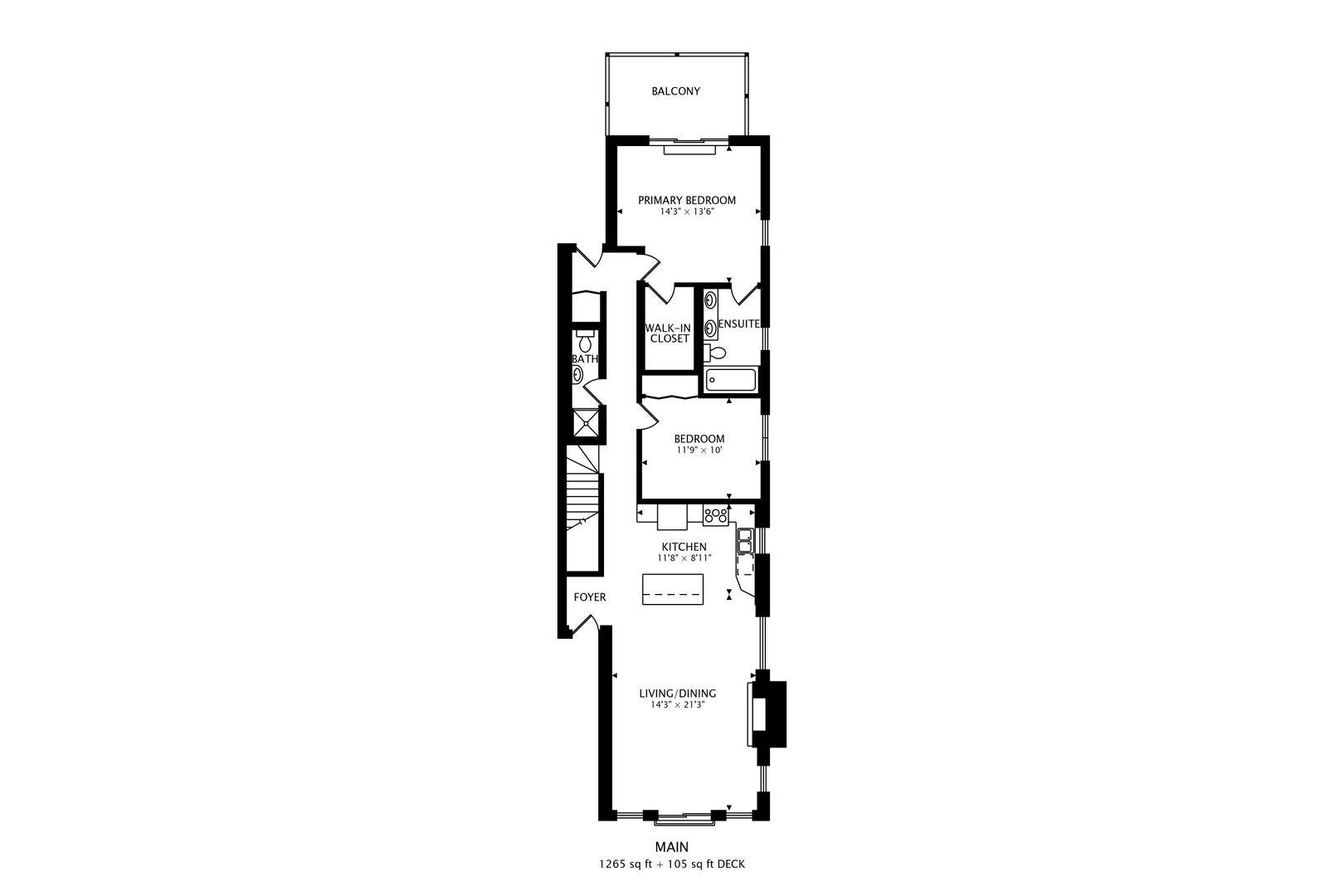 1326 W Belmont Avenue Unit: 1E