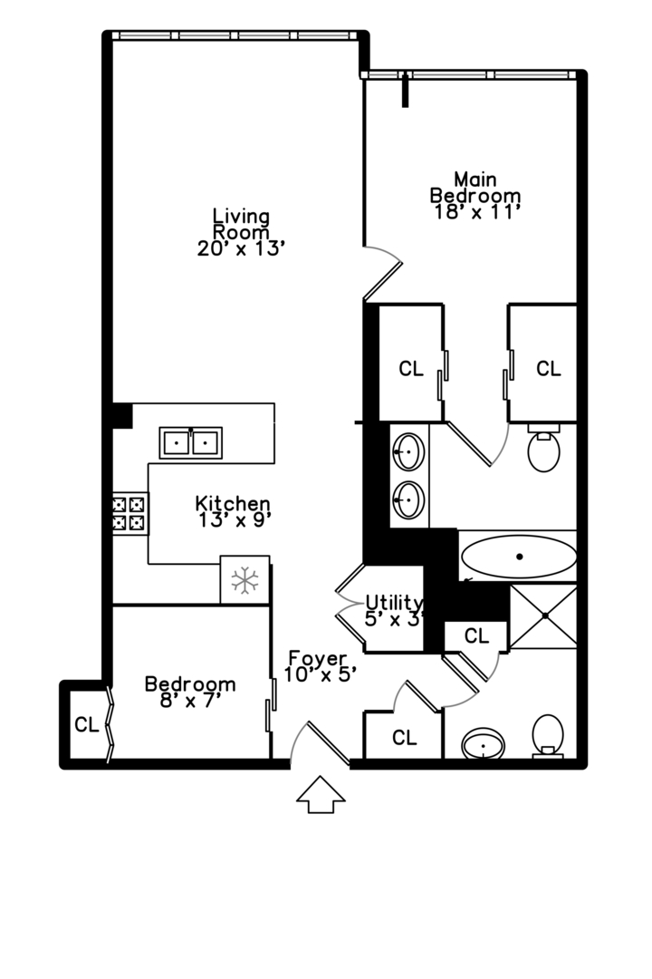 500 W Superior Street Unit: 1004