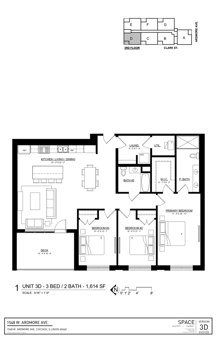 1548 W Ardmore Avenue Unit: 3D