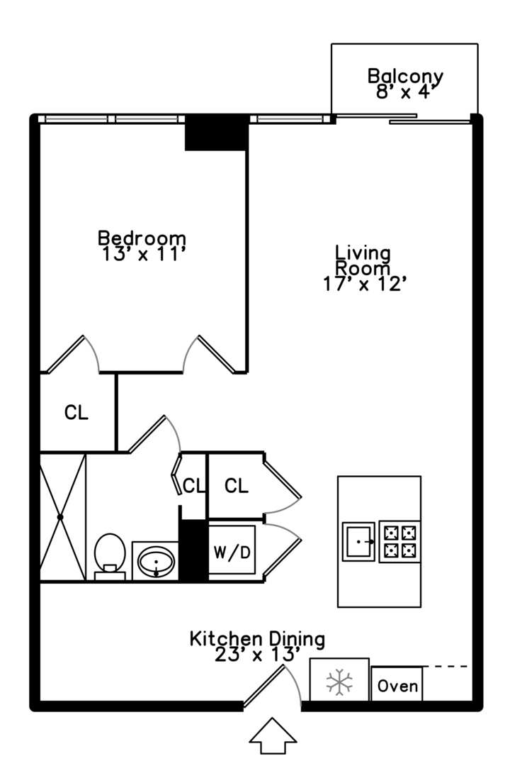 653 N Kingsbury Street Unit: 2308