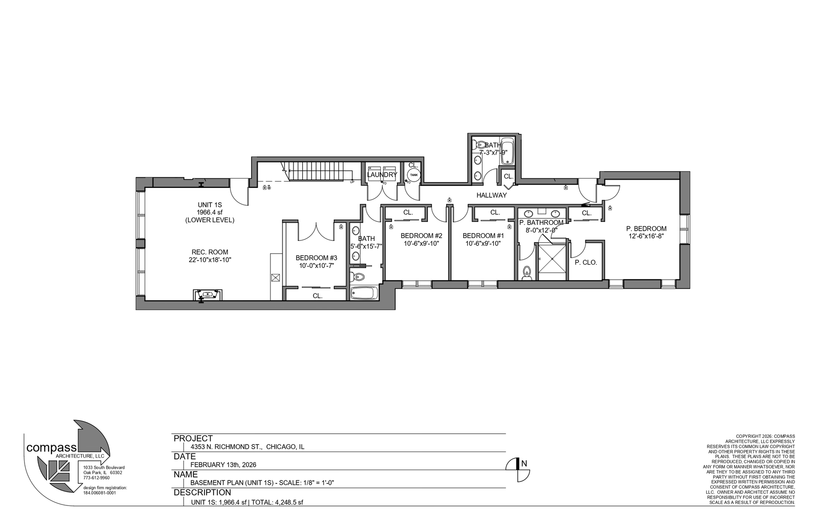 4353 N Richmond Avenue Unit: 1S