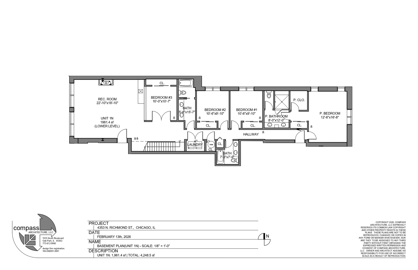 4353 N Richmond Avenue Unit: 1N