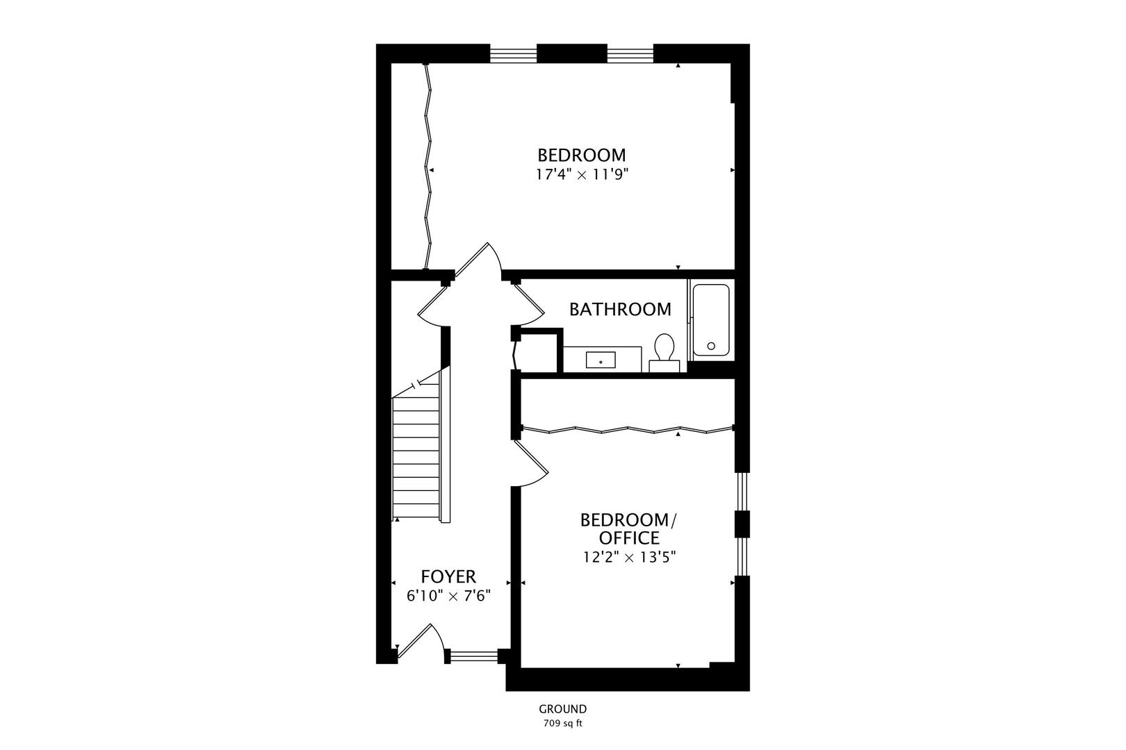664 N PEORIA Street Unit: 1N