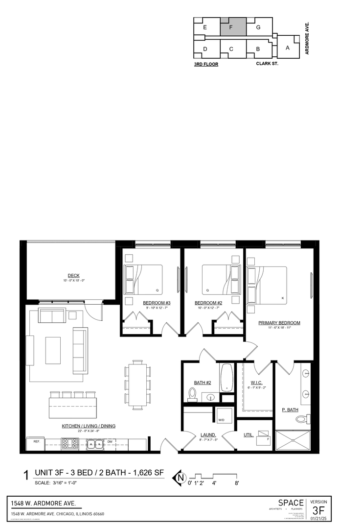 1548 W Ardmore Avenue Unit: 3F
