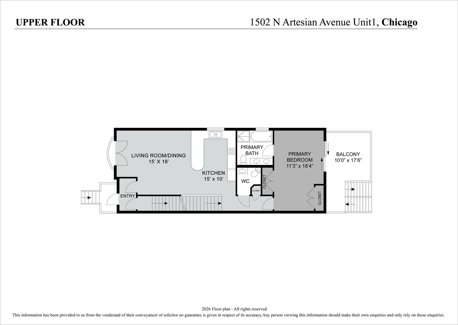 1502 N Artesian Avenue Unit: 1