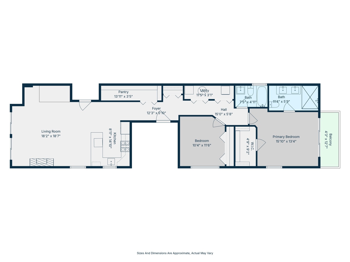 2206 W MONROE Street Unit: 2