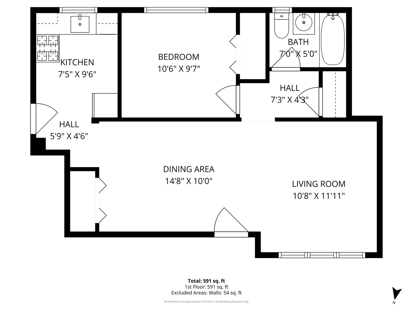 1711 W Estes Avenue Unit: 1S