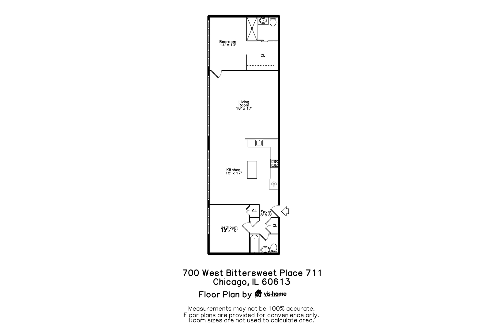 700 W BITTERSWEET Place Unit: 711