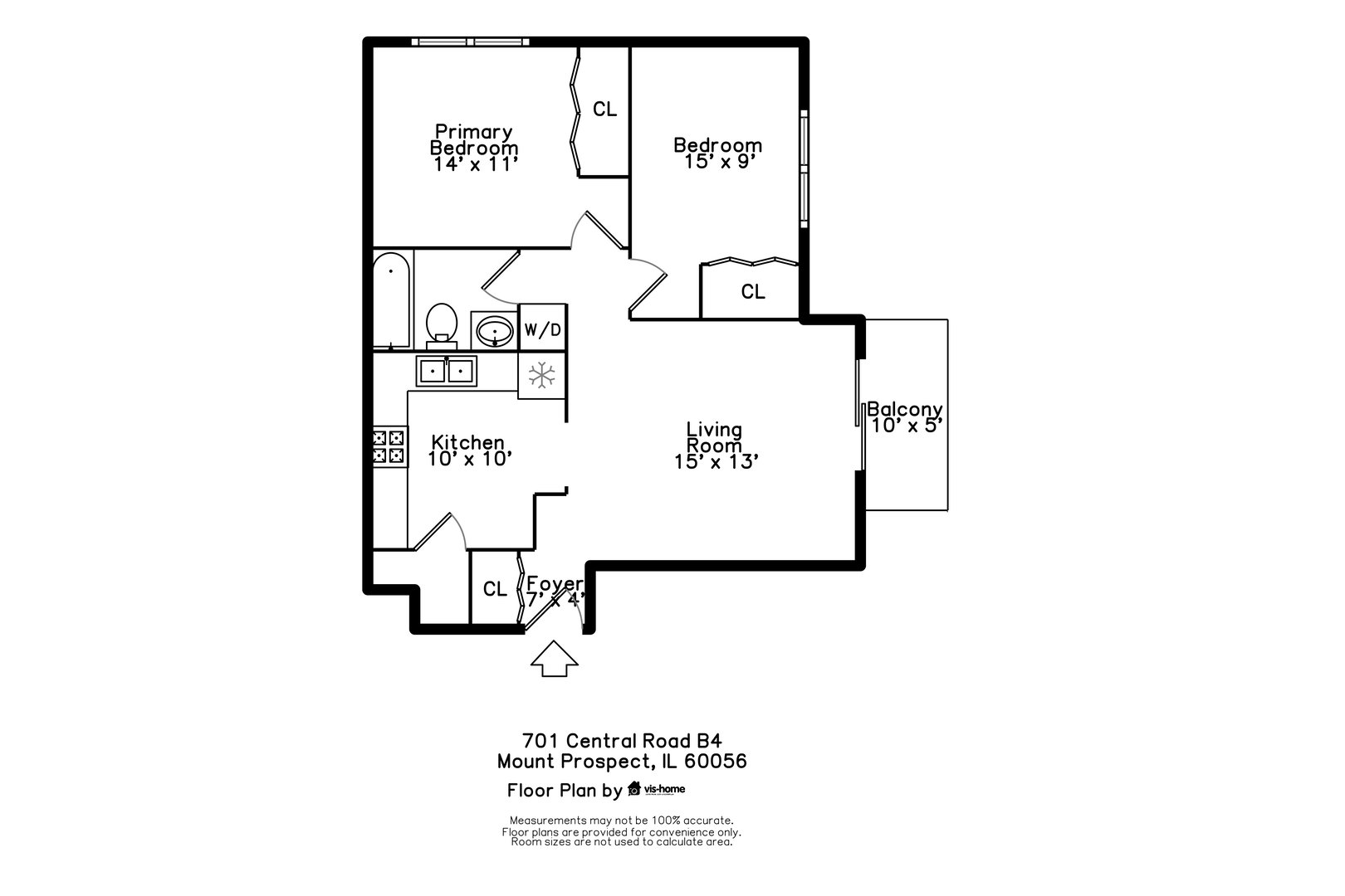 701 W Central Road Unit: B4