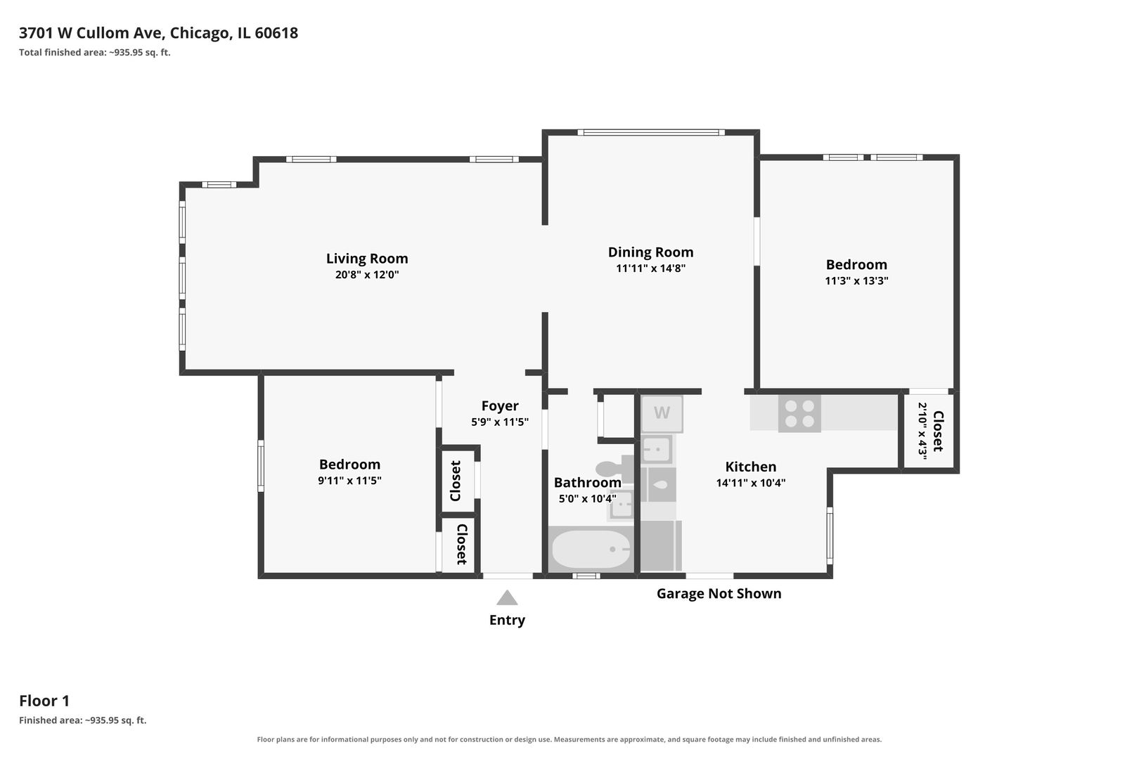 3701 W Cullom Avenue Unit: 2B