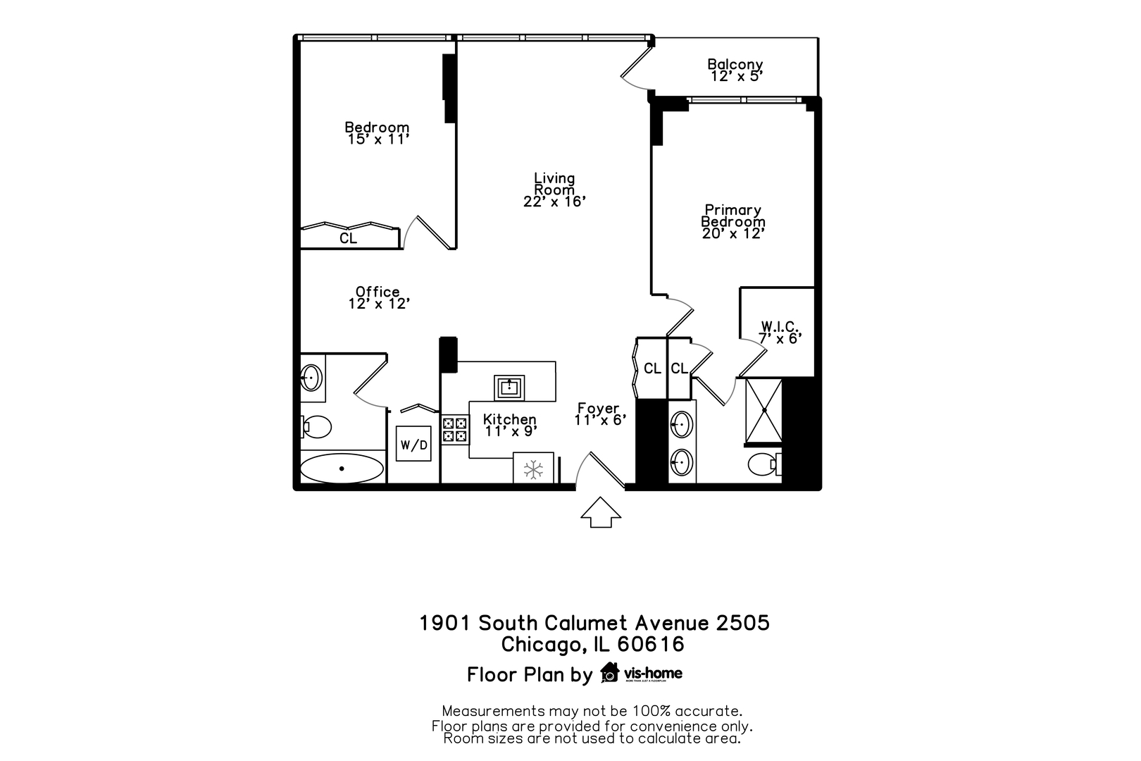 1901 S Calumet Avenue Unit: 2505
