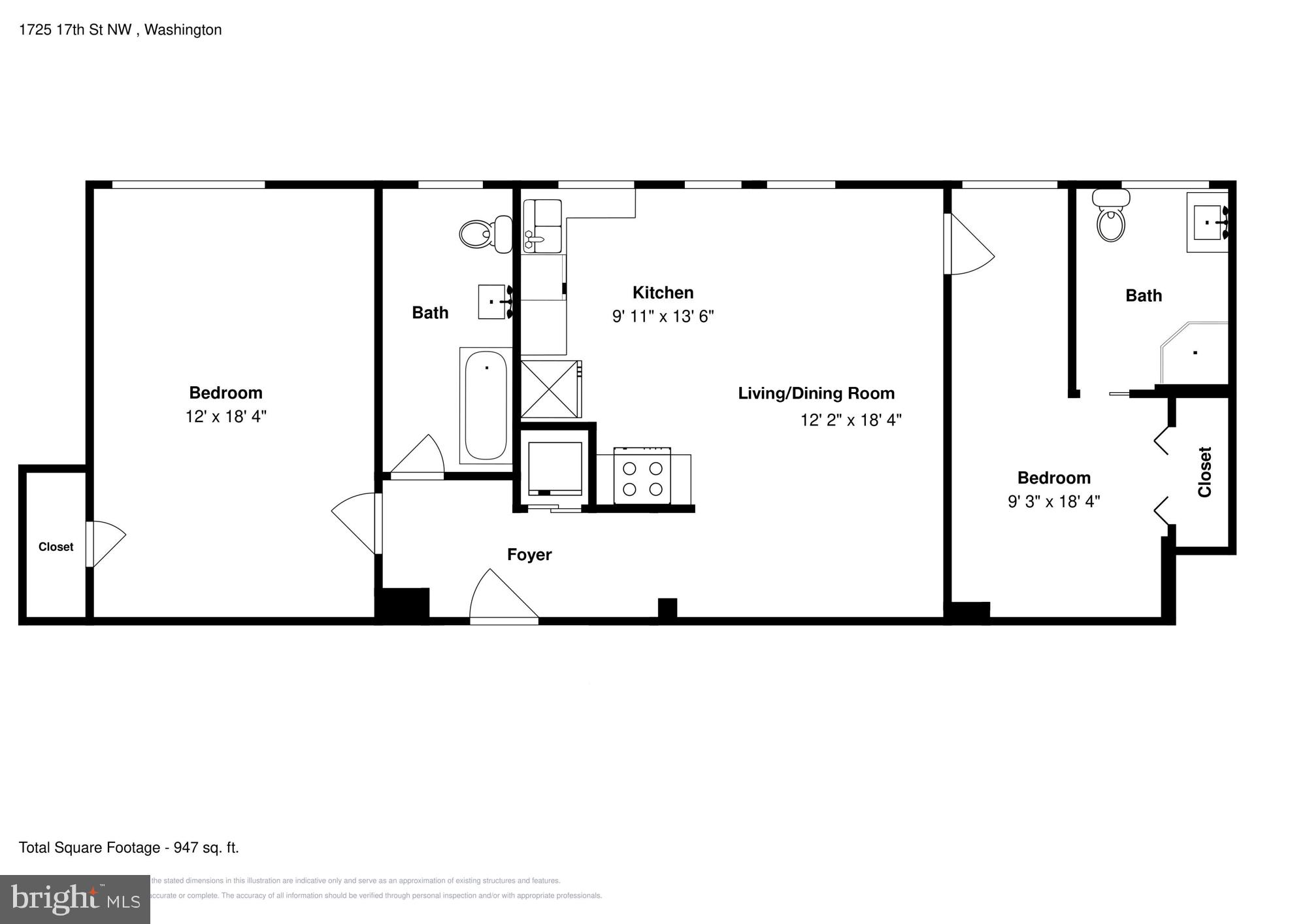 1725 17th St NW #405