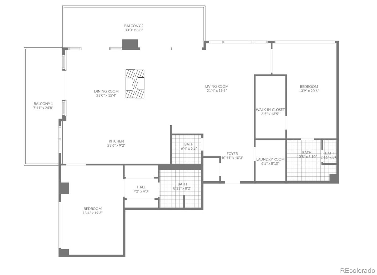 1401 Wewatta Street Unit: PH1