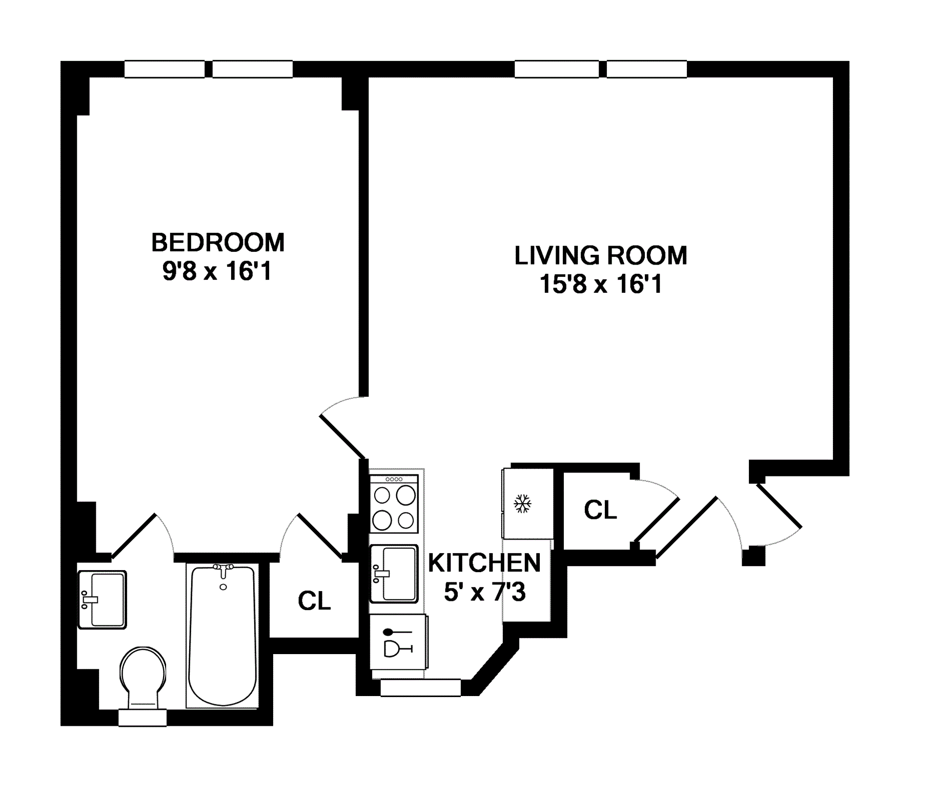 309 W 57TH Street 601