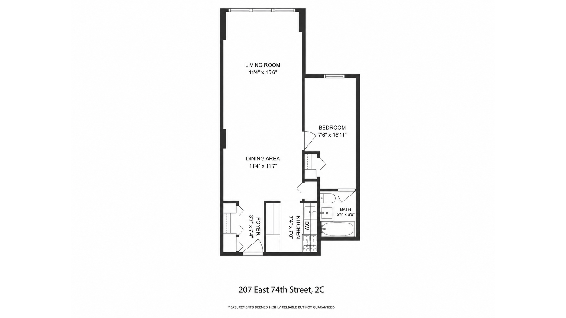 207 E 74TH Street 2C