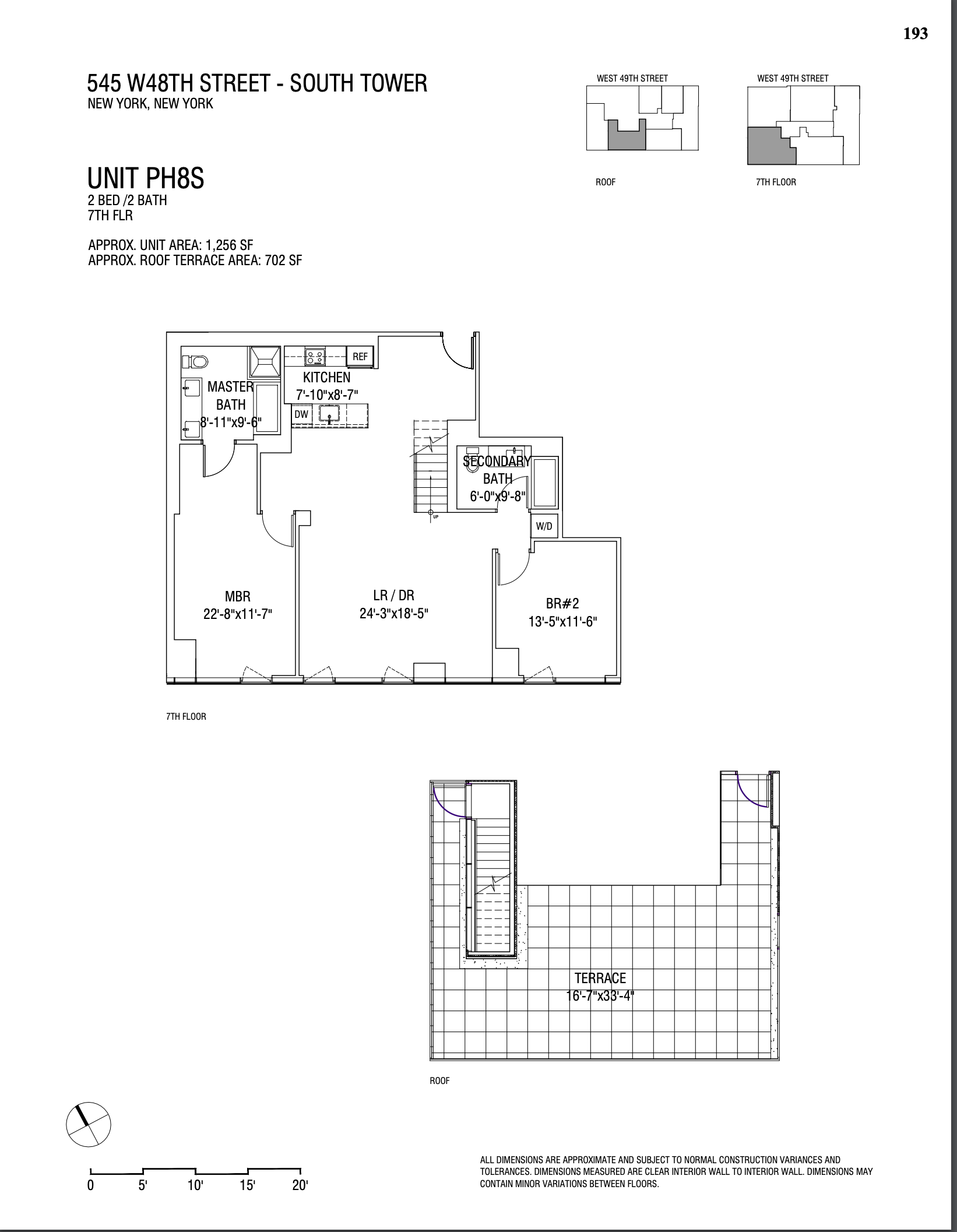 540 W 49th Street PH8S