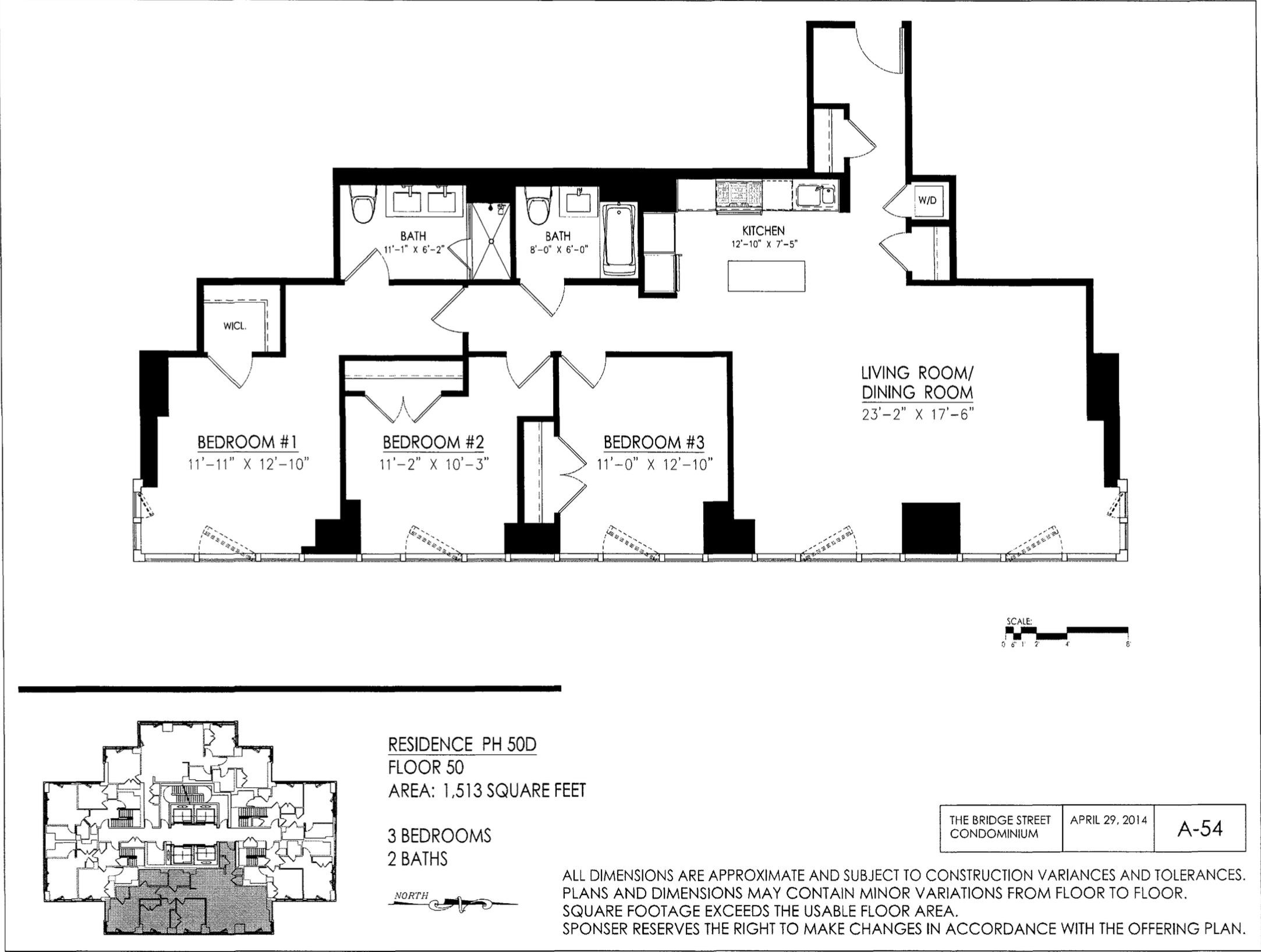 388 Bridge Street PH50D