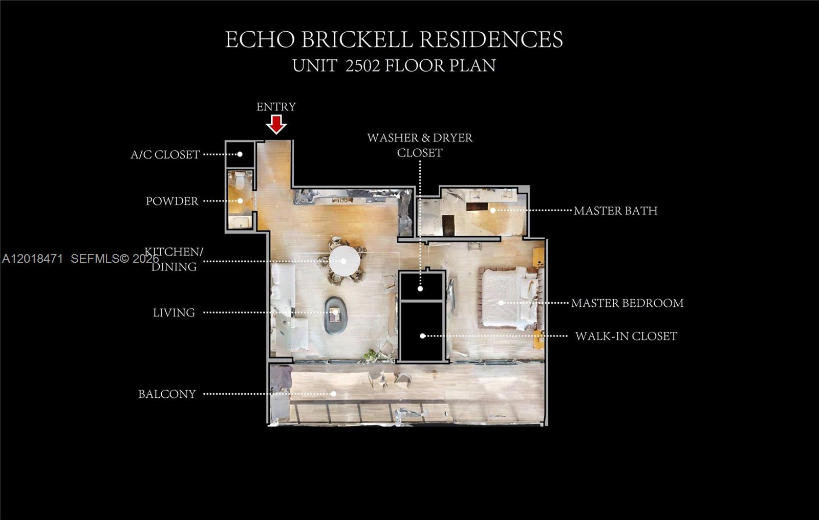 1451 Brickell Ave # 2502