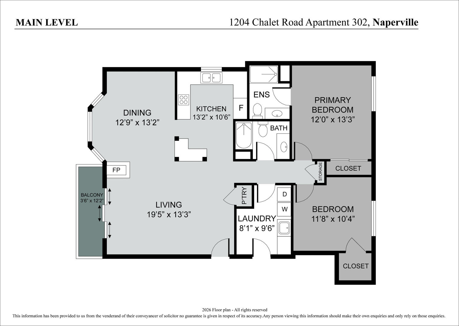 1204 Chalet Road Unit: 302