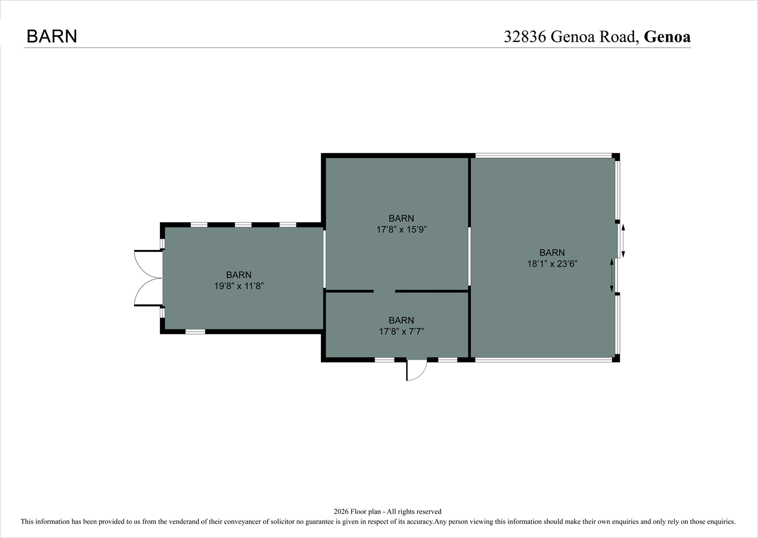 32836 Genoa Road
