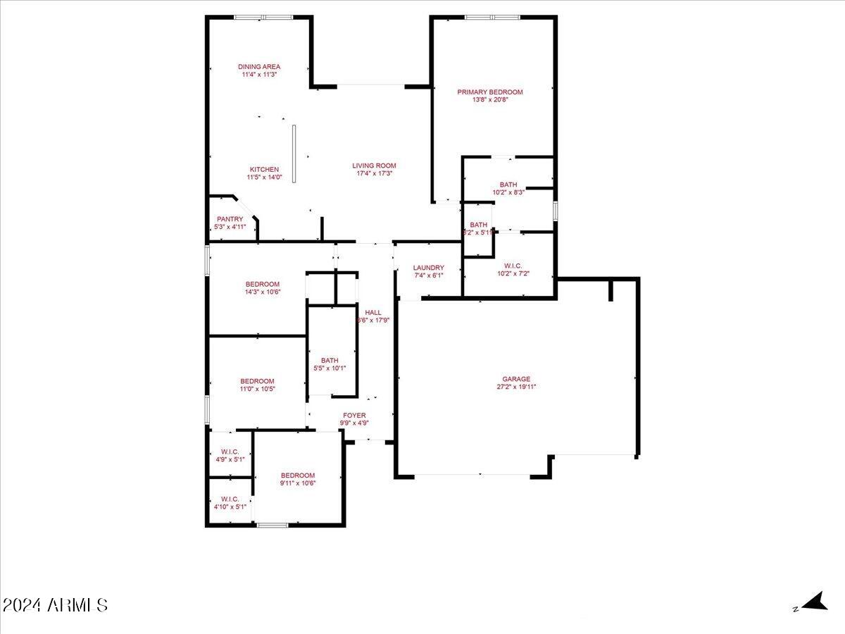 3422 N CINNABAR Place