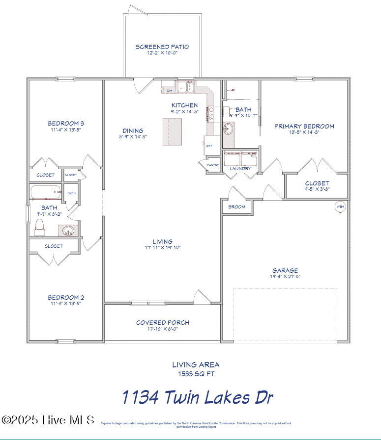 1134 Twin Lakes Drive