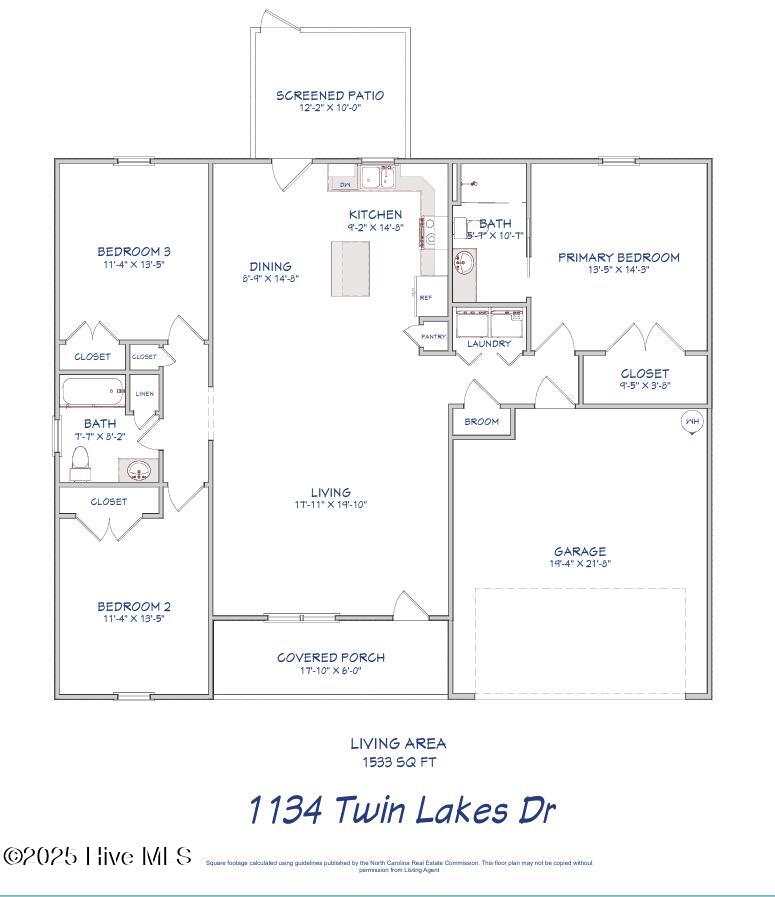 1134 Twin Lakes Drive