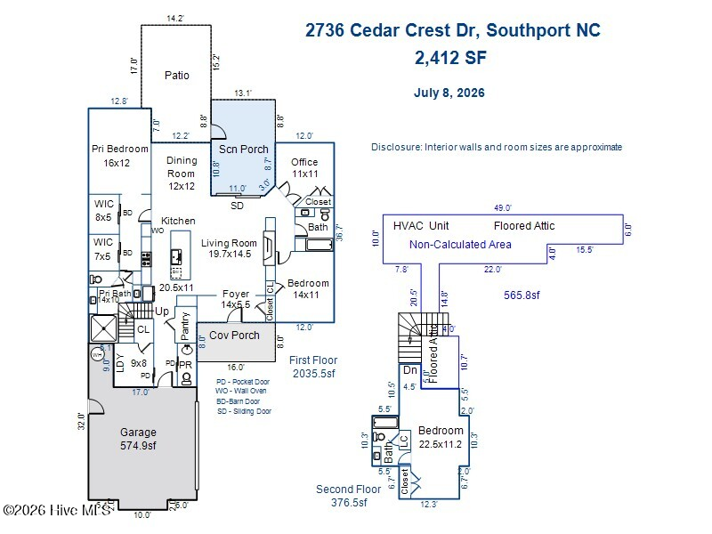 2736 Cedar Crest Drive
