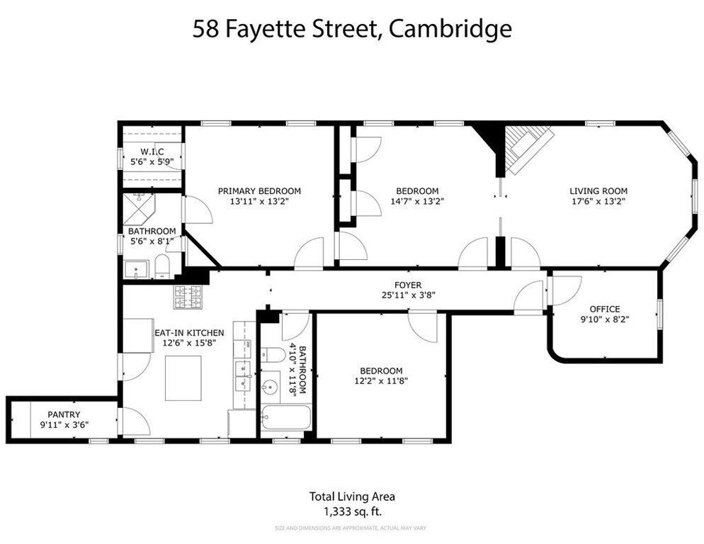 58 Fayette St. # 1