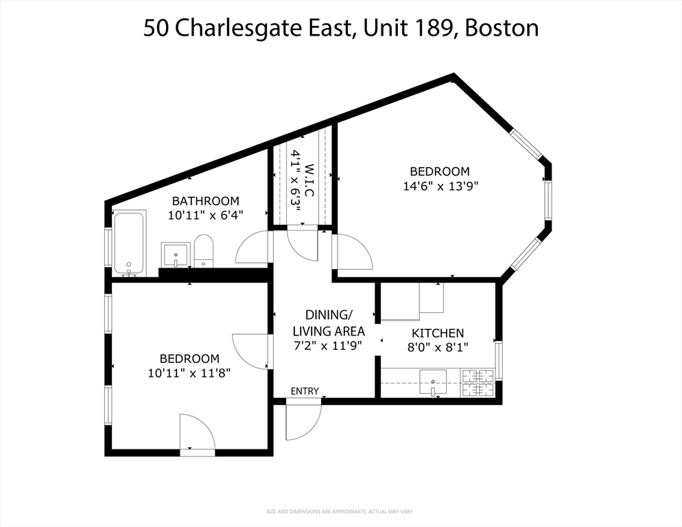 50 Charlesgate East # 189