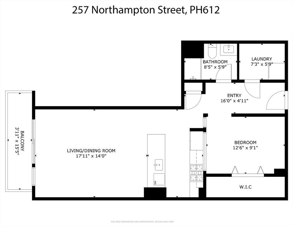 257 Northampton St. Unit: PH612