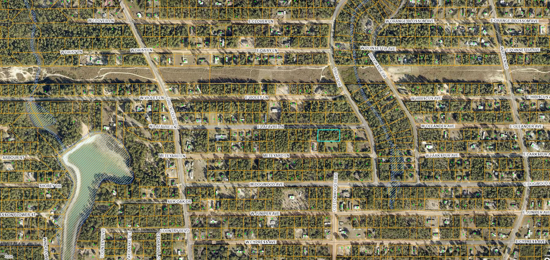 Lot 18 E Lafavre East Lane, DeFuniak Springs