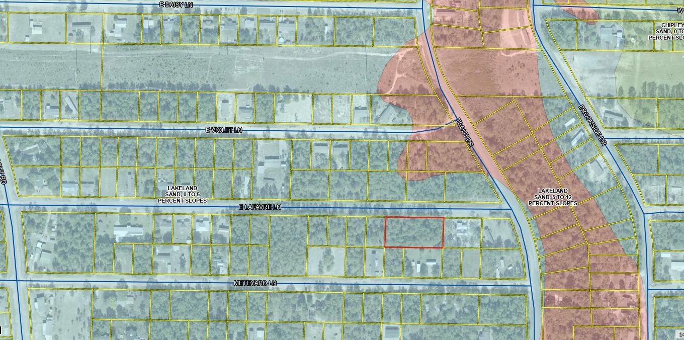 Lot 18 E Lafavre East Lane, DeFuniak Springs