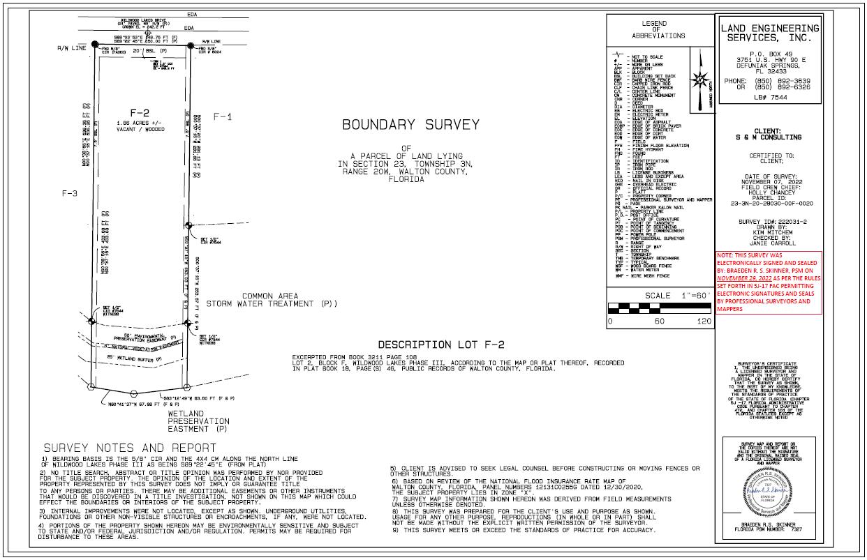 Lot 2 Wildwood Lakes Drive, DeFuniak Springs