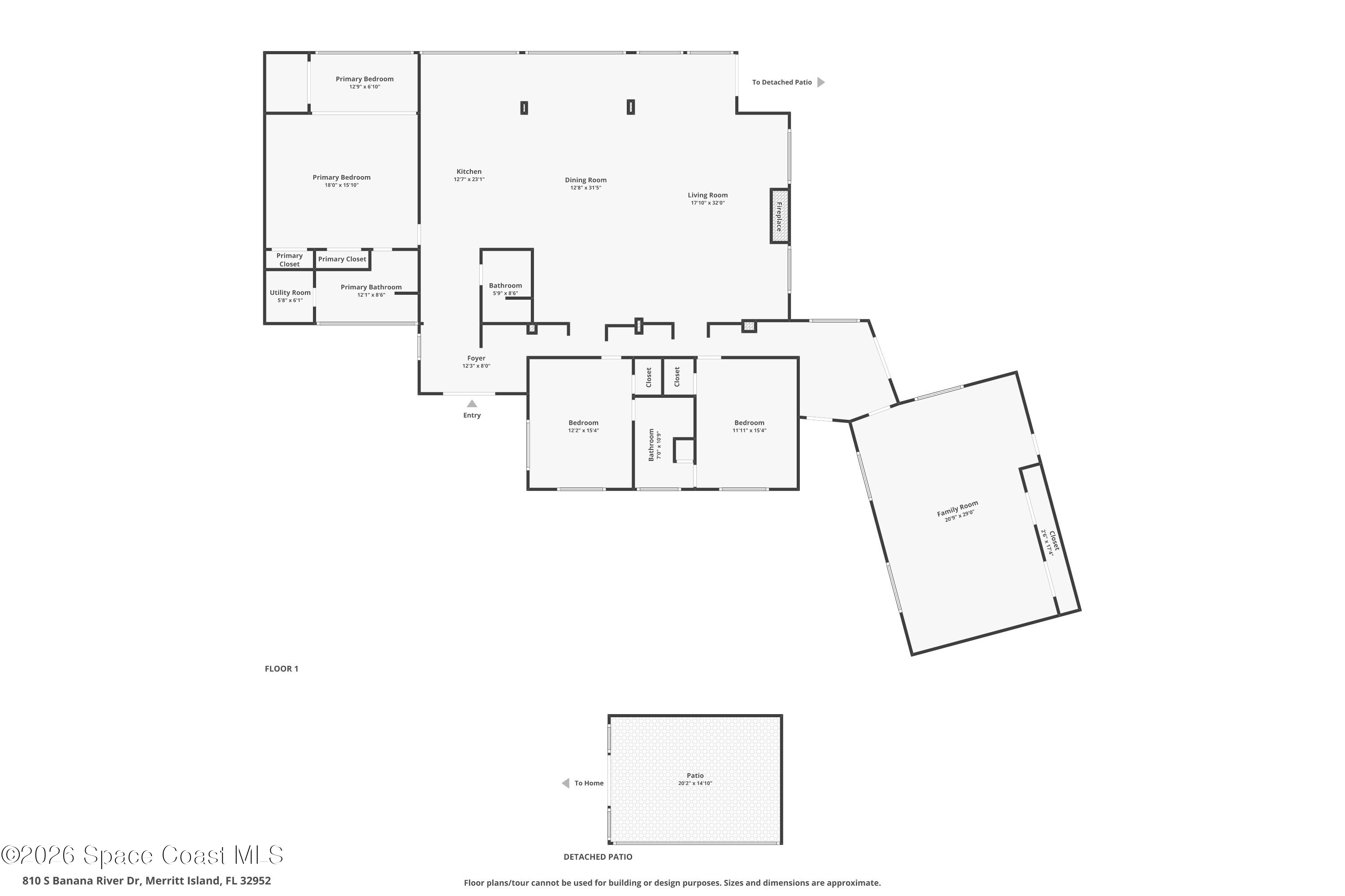 810 S Banana River Drive
