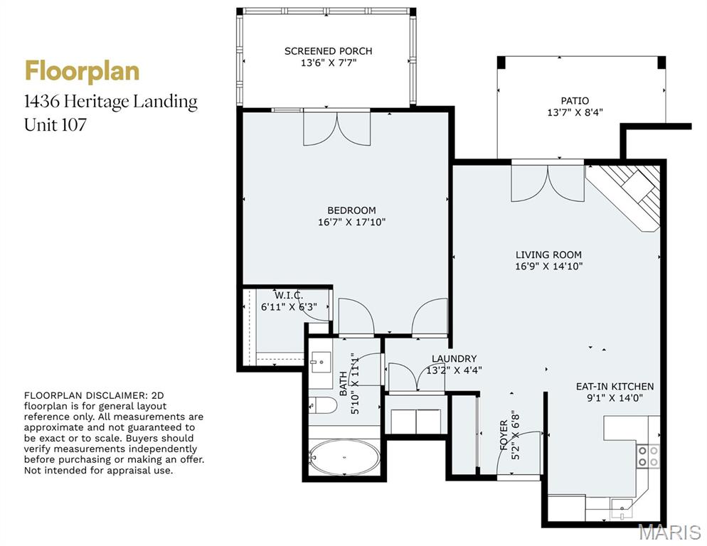 1436 Heritage Landing Unit: 107