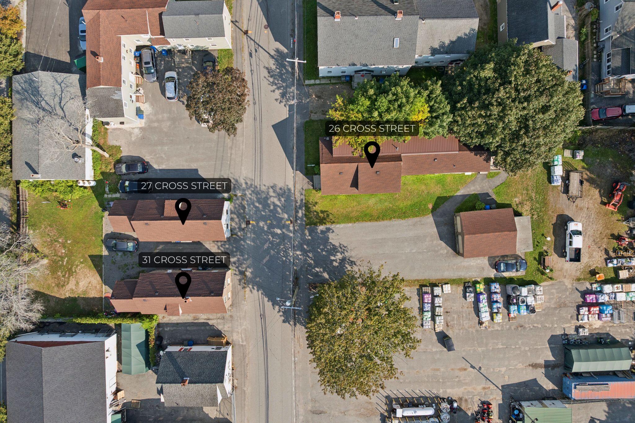 26, 27, 31 Cross Street